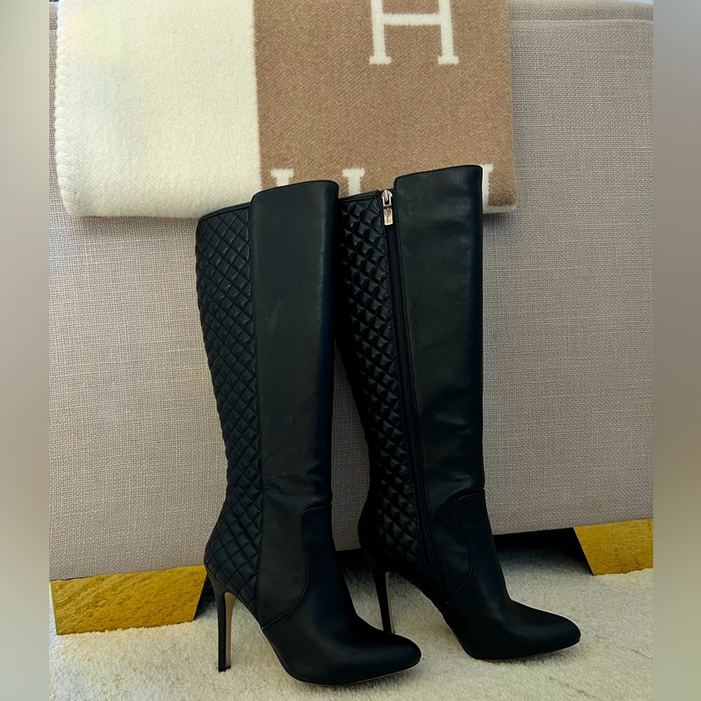BCBG knee high quilted Boot